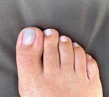 Pastel Clouds Pedicure